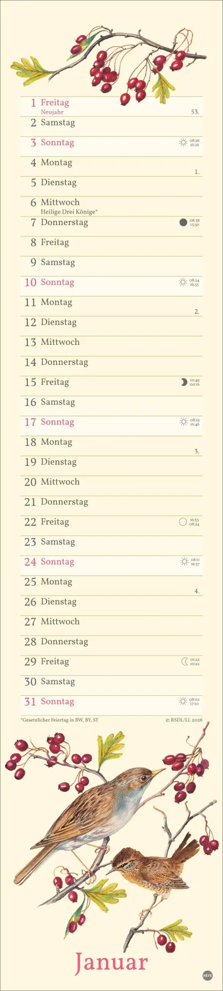 Bild: 9783756414635 | Edith Holden: Mit der Natur durchs Jahr Kalender 2027 | Edith Holden