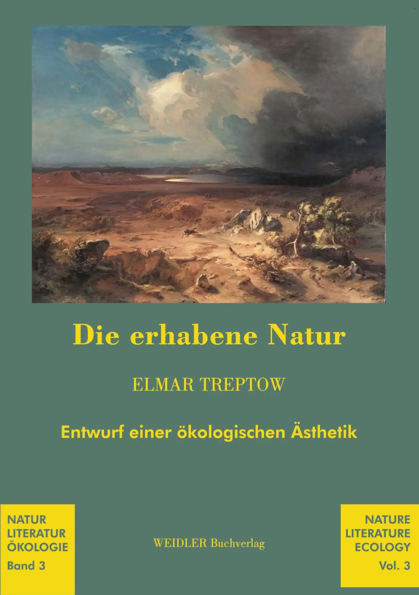 Cover: 9783896934635 | Die erhabene Natur | Entwurf einer ökologischen Ästhetik | Treptow