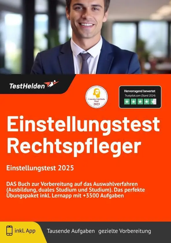 Cover: 9783988174635 | Rechtspfleger Einstellungstest 2024: DAS Buch zur Vorbereitung auf...