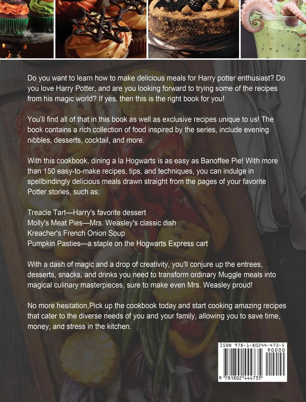 Rückseite: 9781802444735 | The Effortless Harry Potter Cookbook | Darren Carman | Buch | Gebunden