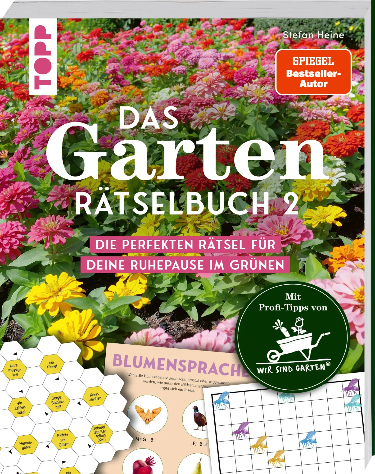 Cover: 9783735854735 | Das Garten-Rätselbuch 2 - Mit Profi-Tipps von "Wir sind Garten" | Buch