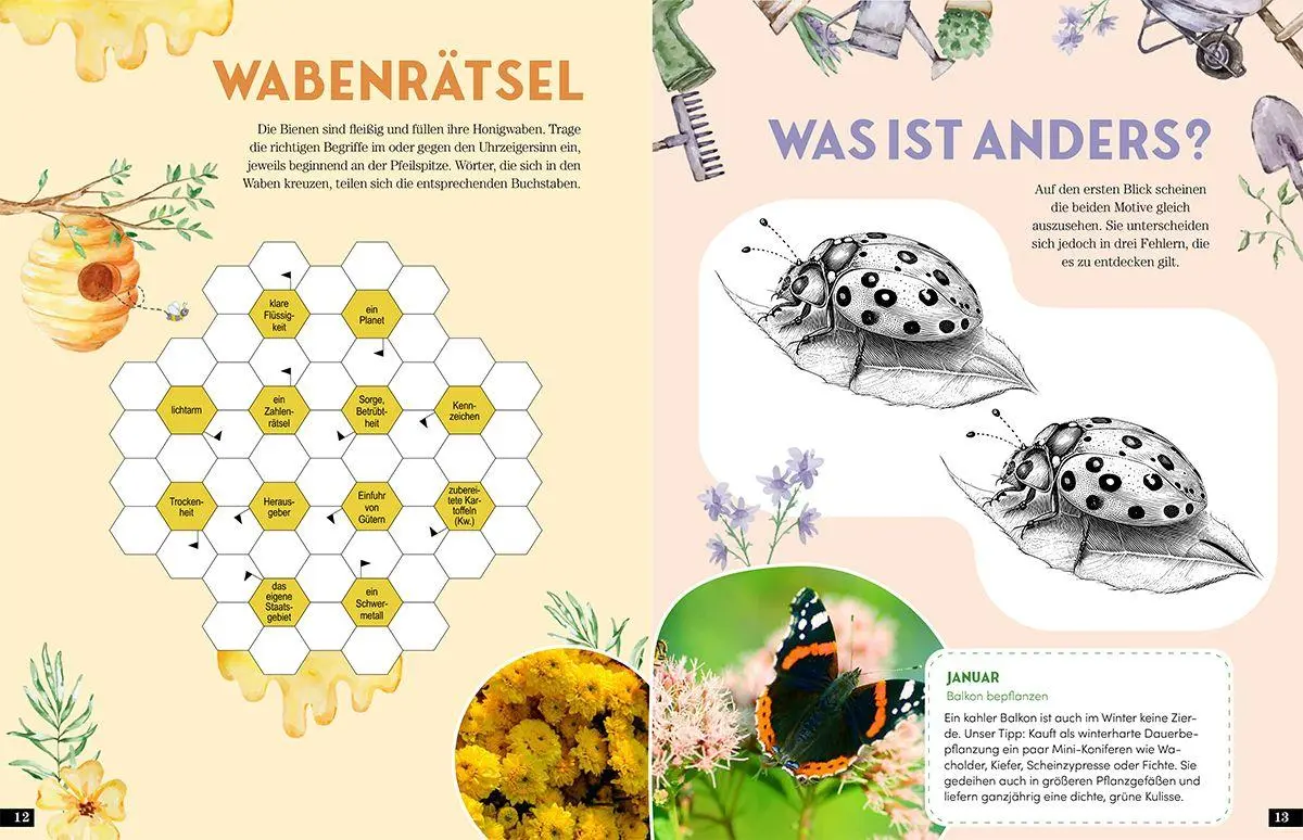 Bild: 9783735854735 | Das Garten-Rätselbuch 2 - Mit Profi-Tipps von "Wir sind Garten" | Buch