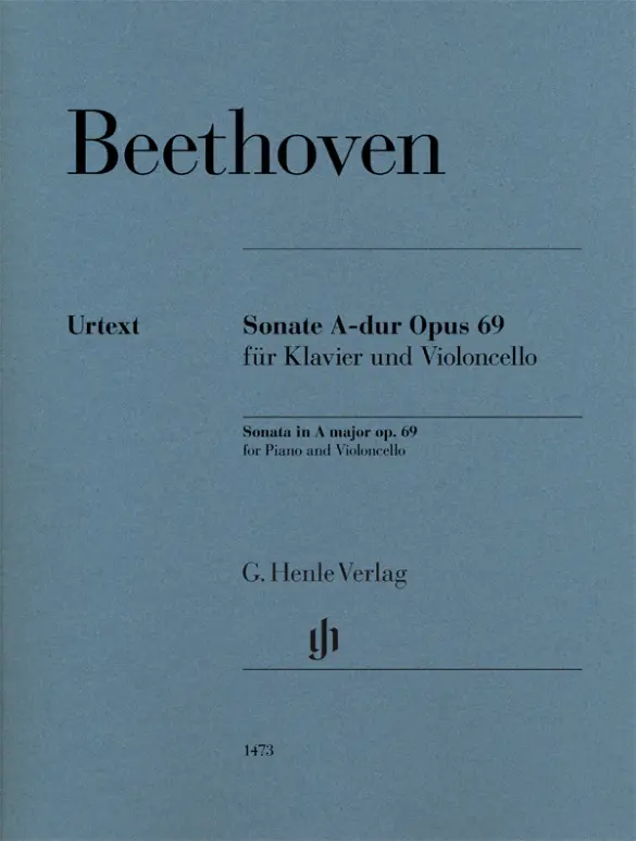 Cover: 9790201814735 | Violoncello Sonata A Major Op. 69 | Ludwig van Beethoven | Taschenbuch