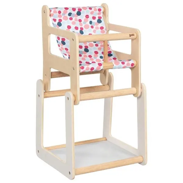 Cover: 4013594514835 | Puppenhochstuhl mit Tisch, 2in1 | Faltschachtel | 51483 | Deutsch