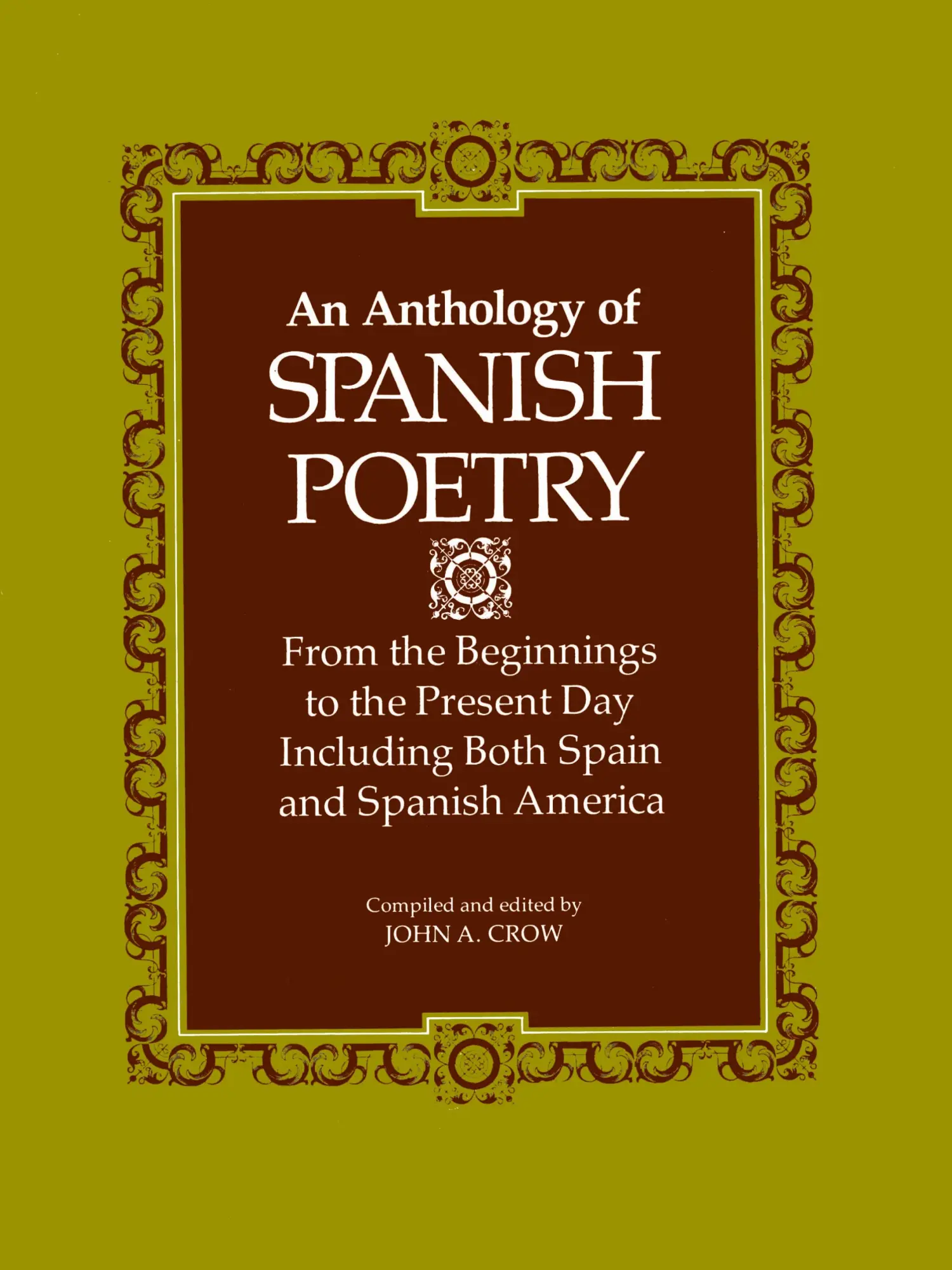 Cover: 9780807104835 | An Anthology of Spanish Poetry | John A. Crow | Taschenbuch | Englisch