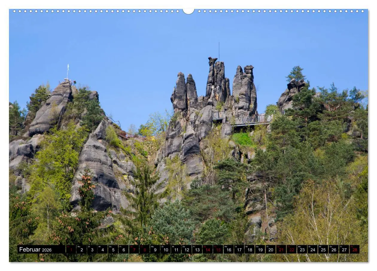Bild: 9783457894835 | Das Zittauer Gebirge - (Wandkalender 2026 DIN A2 quer), CALVENDO...