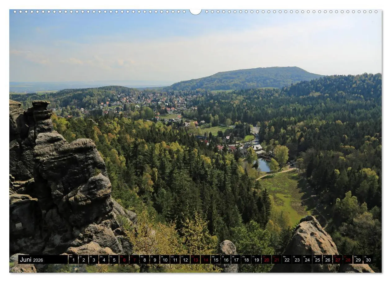 Bild: 9783457894835 | Das Zittauer Gebirge - (Wandkalender 2026 DIN A2 quer), CALVENDO...