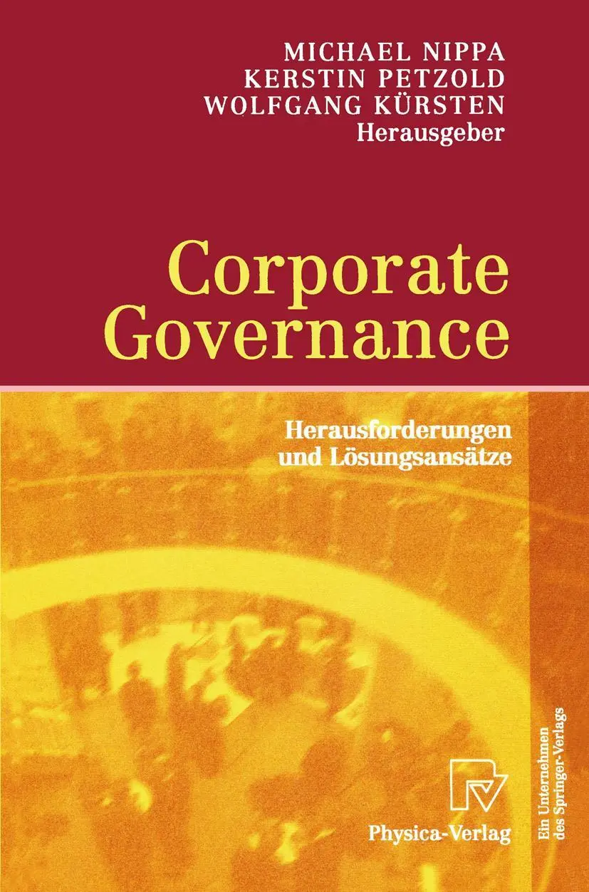 Cover: 9783790814835 | Corporate Governance | Herausforderungen und Lösungsansätze | Buch | x