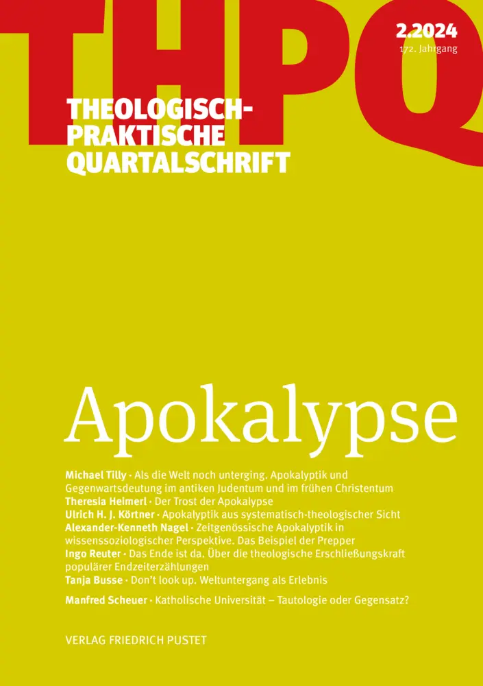 Cover: 9783791734835 | Apokalypse | Theologisch-praktische Quartalschrift 2/2024 | Buch