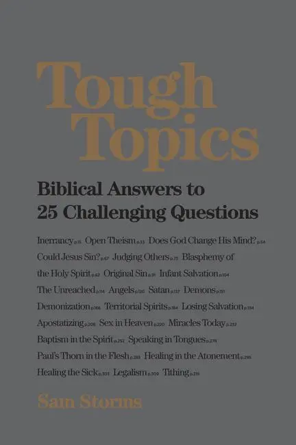 Cover: 9781433534935 | Tough Topics | Biblical Answers to 25 Challenging Questions | Storms