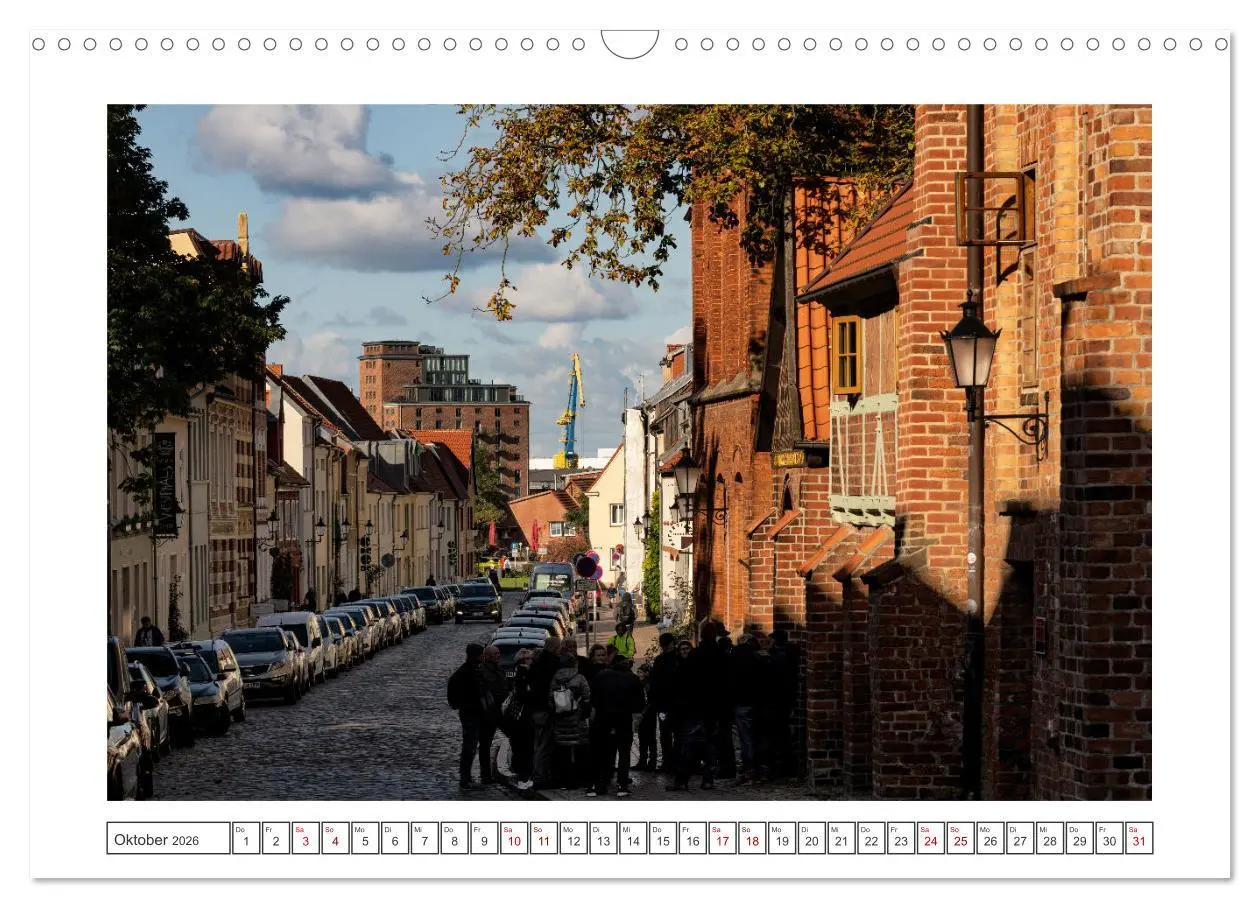 Bild: 9783457574935 | Unser schönes Wismar (Wandkalender 2026 DIN A3 quer), CALVENDO...