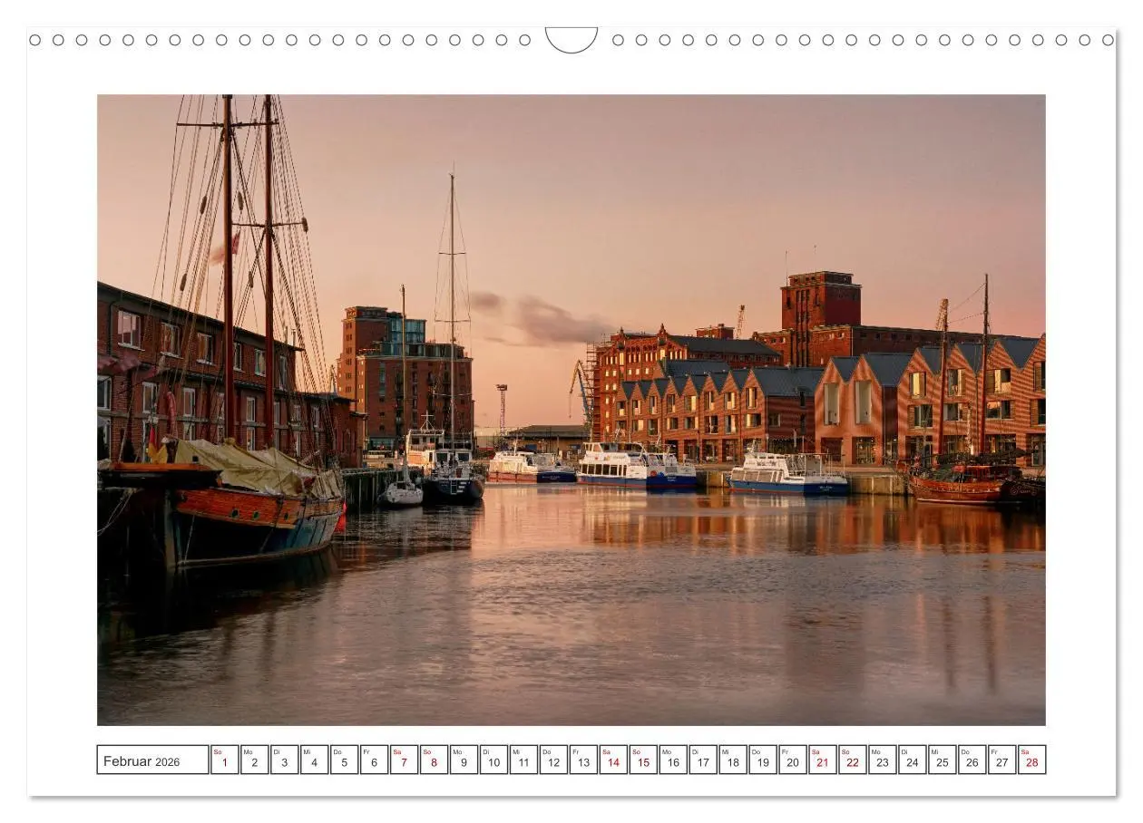 Bild: 9783457574935 | Unser schönes Wismar (Wandkalender 2026 DIN A3 quer), CALVENDO...