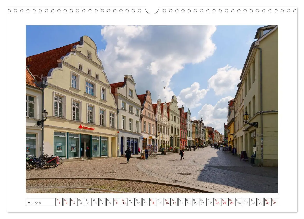 Bild: 9783457574935 | Unser schönes Wismar (Wandkalender 2026 DIN A3 quer), CALVENDO...