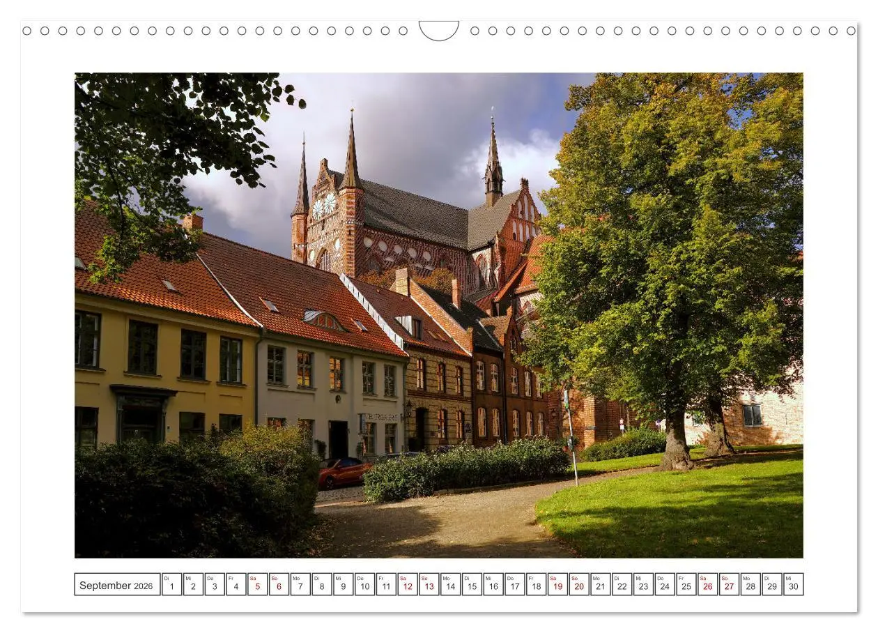 Bild: 9783457574935 | Unser schönes Wismar (Wandkalender 2026 DIN A3 quer), CALVENDO...