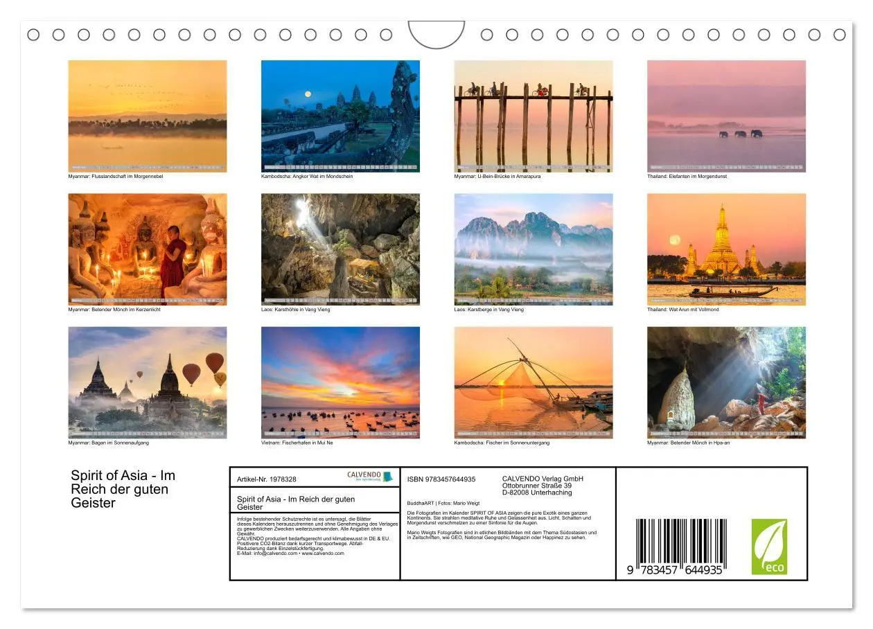 Bild: 9783457644935 | Spirit of Asia - Im Reich der guten Geister (Wandkalender 2026 DIN...