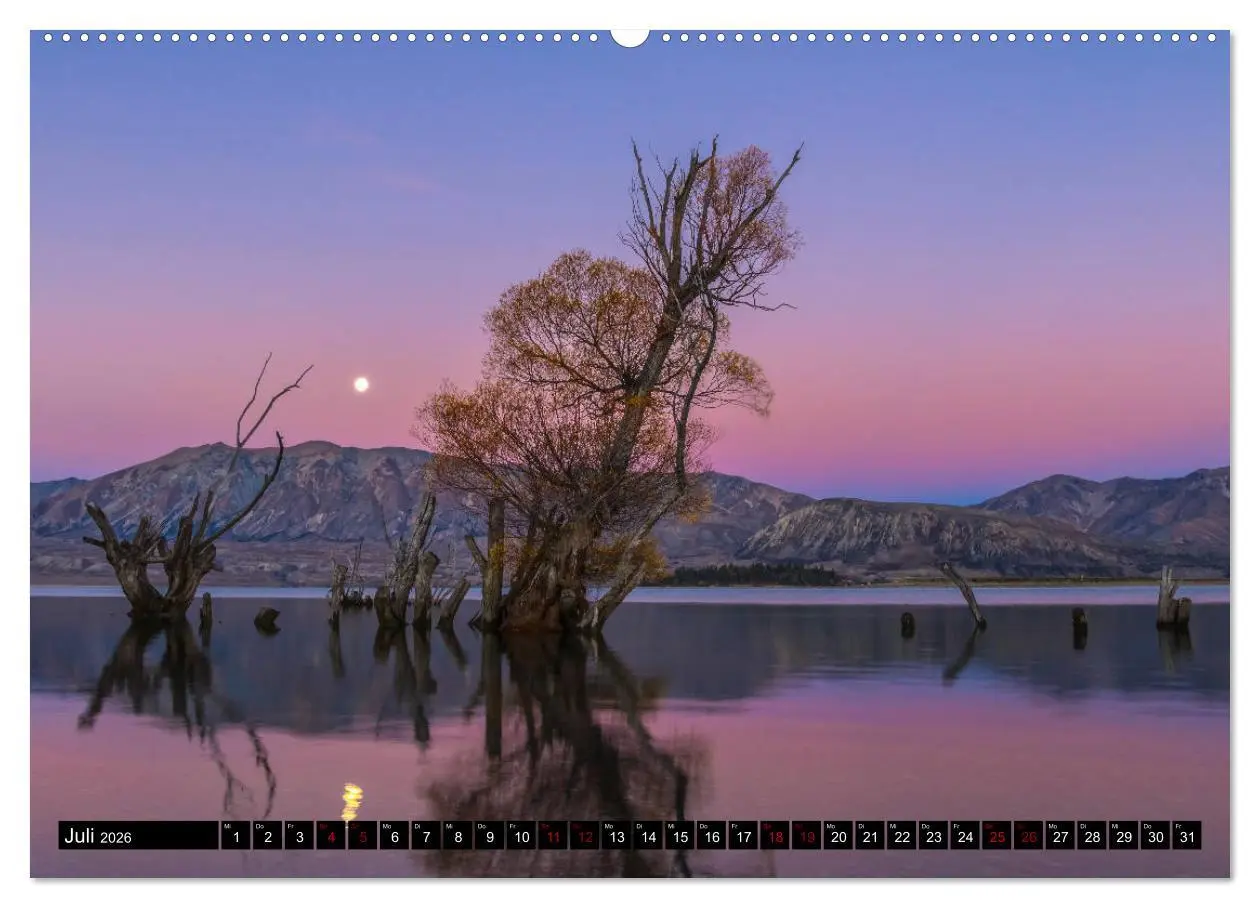 Bild: 9783457884935 | Trauminseln Neuseeland (Wandkalender 2026 DIN A2 quer), CALVENDO...