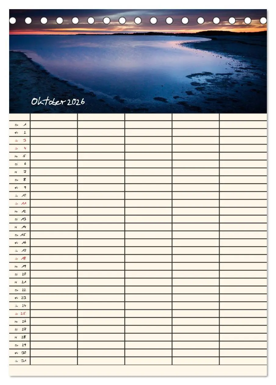 Bild: 9783516424935 | Noch mehr Föhrweh Familienplaner (Tischkalender 2026 DIN A5 hoch),...
