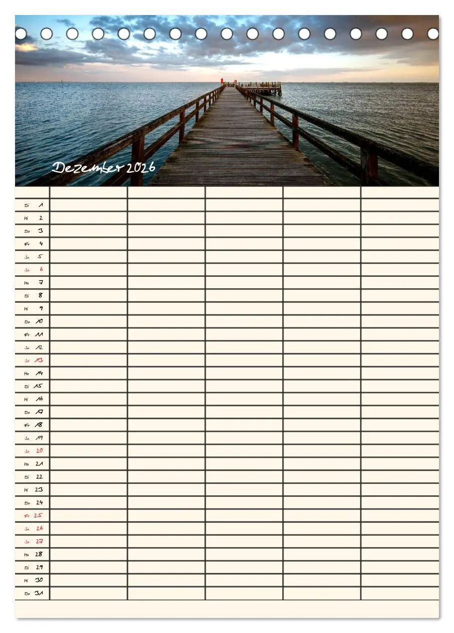 Bild: 9783516424935 | Noch mehr Föhrweh Familienplaner (Tischkalender 2026 DIN A5 hoch),...