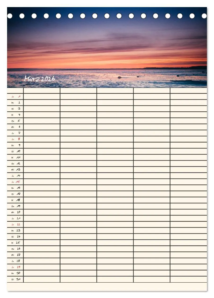 Bild: 9783516424935 | Noch mehr Föhrweh Familienplaner (Tischkalender 2026 DIN A5 hoch),...