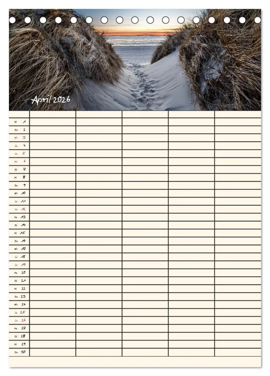 Bild: 9783516424935 | Noch mehr Föhrweh Familienplaner (Tischkalender 2026 DIN A5 hoch),...