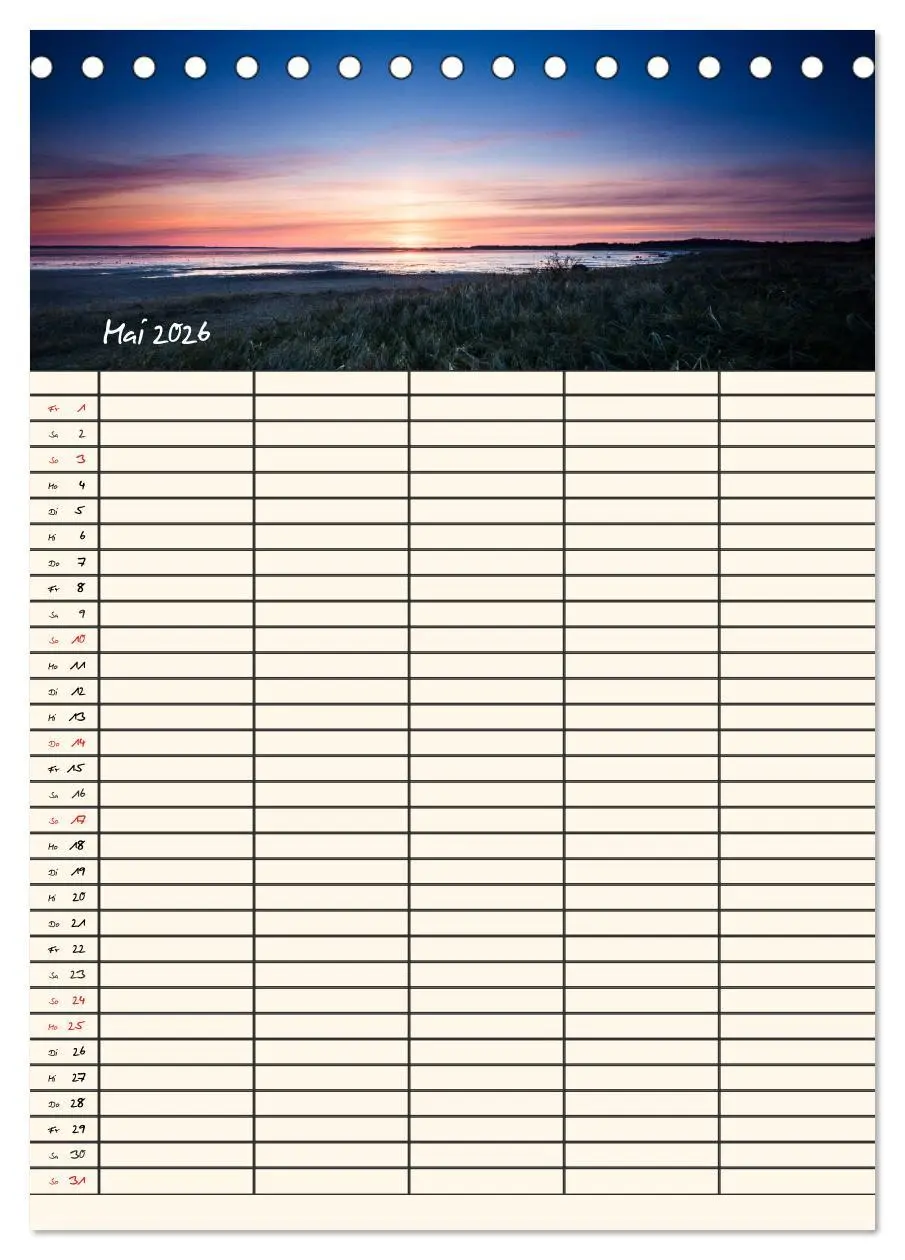 Bild: 9783516424935 | Noch mehr Föhrweh Familienplaner (Tischkalender 2026 DIN A5 hoch),...