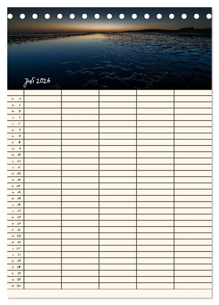 Bild: 9783516424935 | Noch mehr Föhrweh Familienplaner (Tischkalender 2026 DIN A5 hoch),...