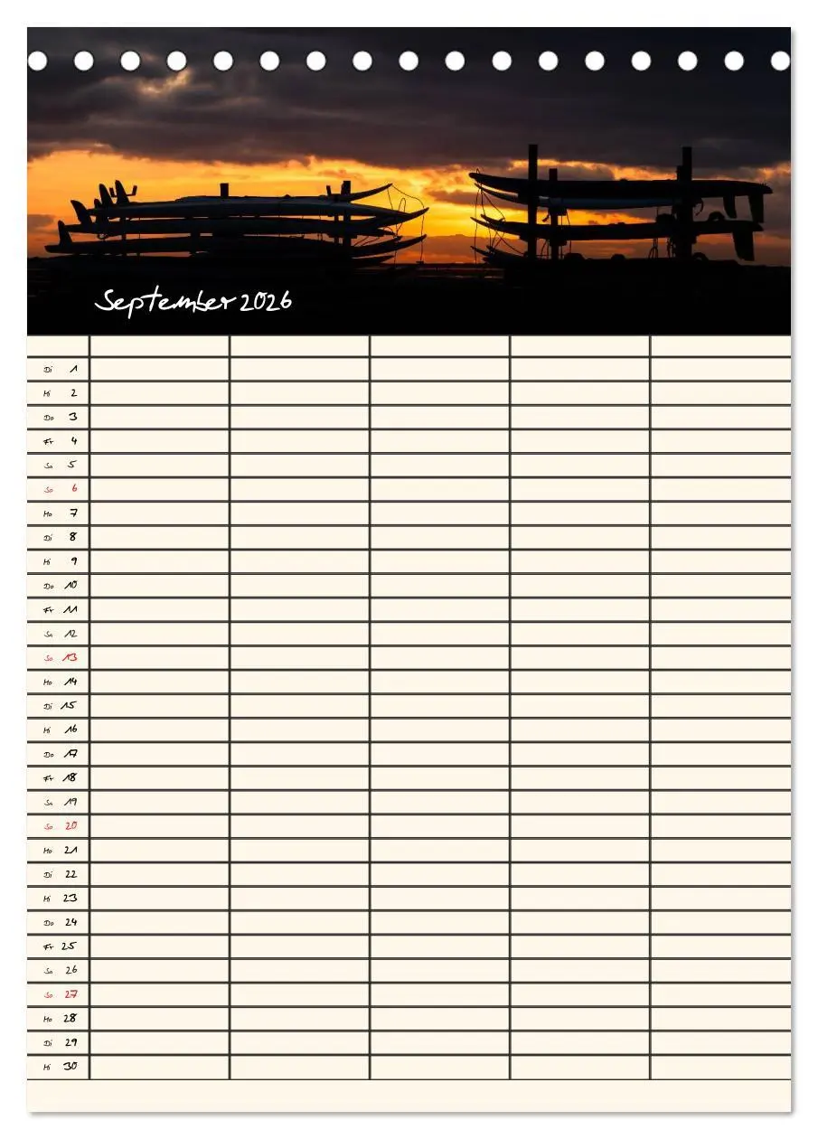 Bild: 9783516424935 | Noch mehr Föhrweh Familienplaner (Tischkalender 2026 DIN A5 hoch),...
