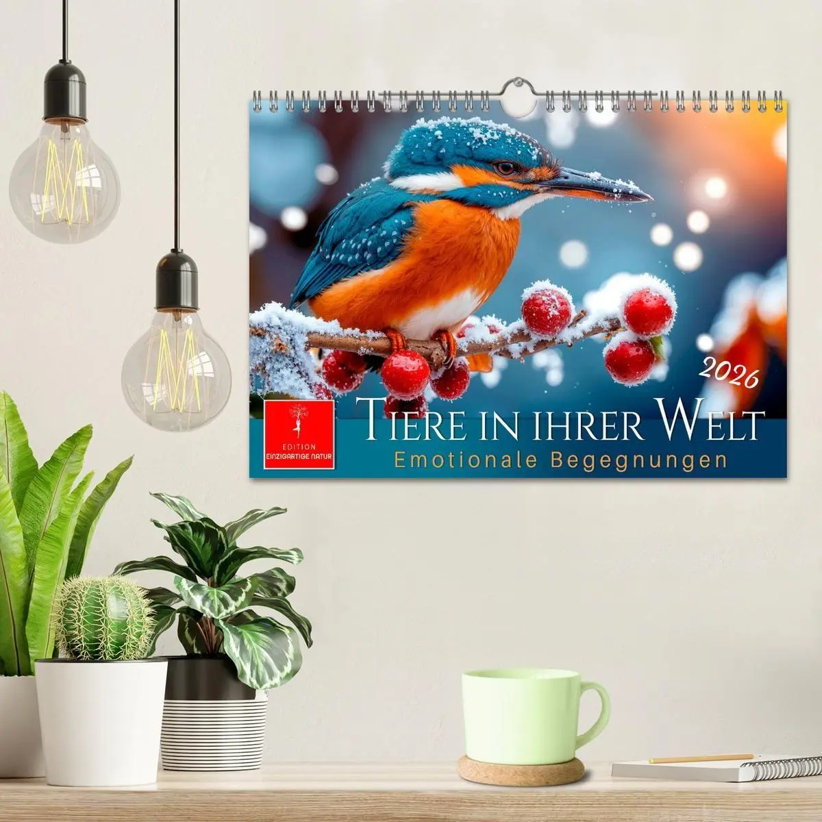 Bild: 9783516734935 | Tiere in ihrer Welt (Wandkalender 2026 DIN A4 quer), CALVENDO...