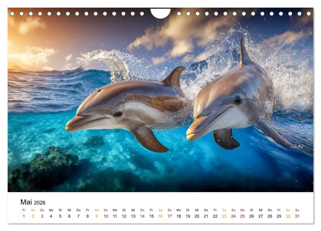 Bild: 9783516734935 | Tiere in ihrer Welt (Wandkalender 2026 DIN A4 quer), CALVENDO...