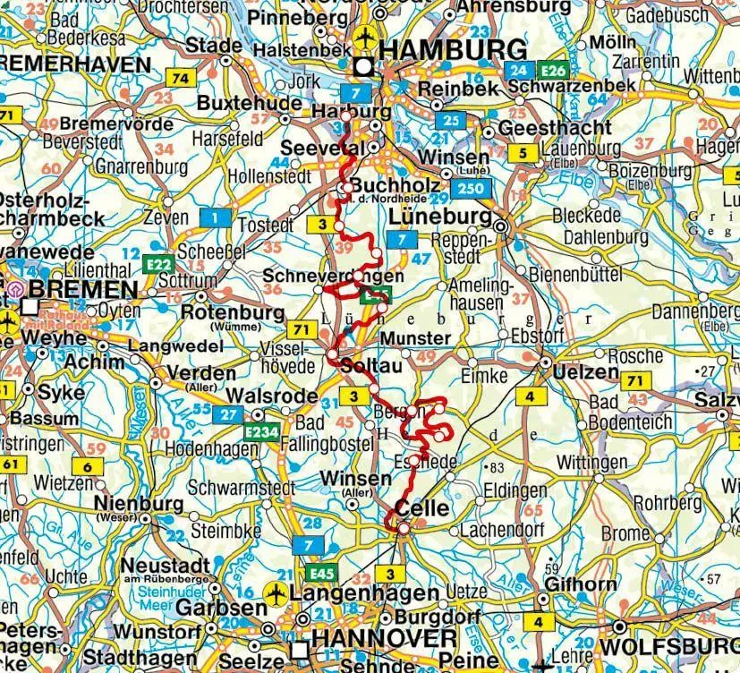 Bild: 9783763314935 | ROTHER Wanderführer Heidschnuckenweg. 14 Etappen von...