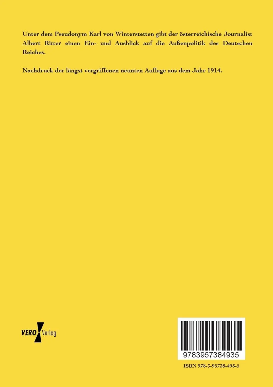 Rückseite: 9783957384935 | Berlin - Bagdad | Neue Ziele mitteleuropäischer Politik im Jahre 1914