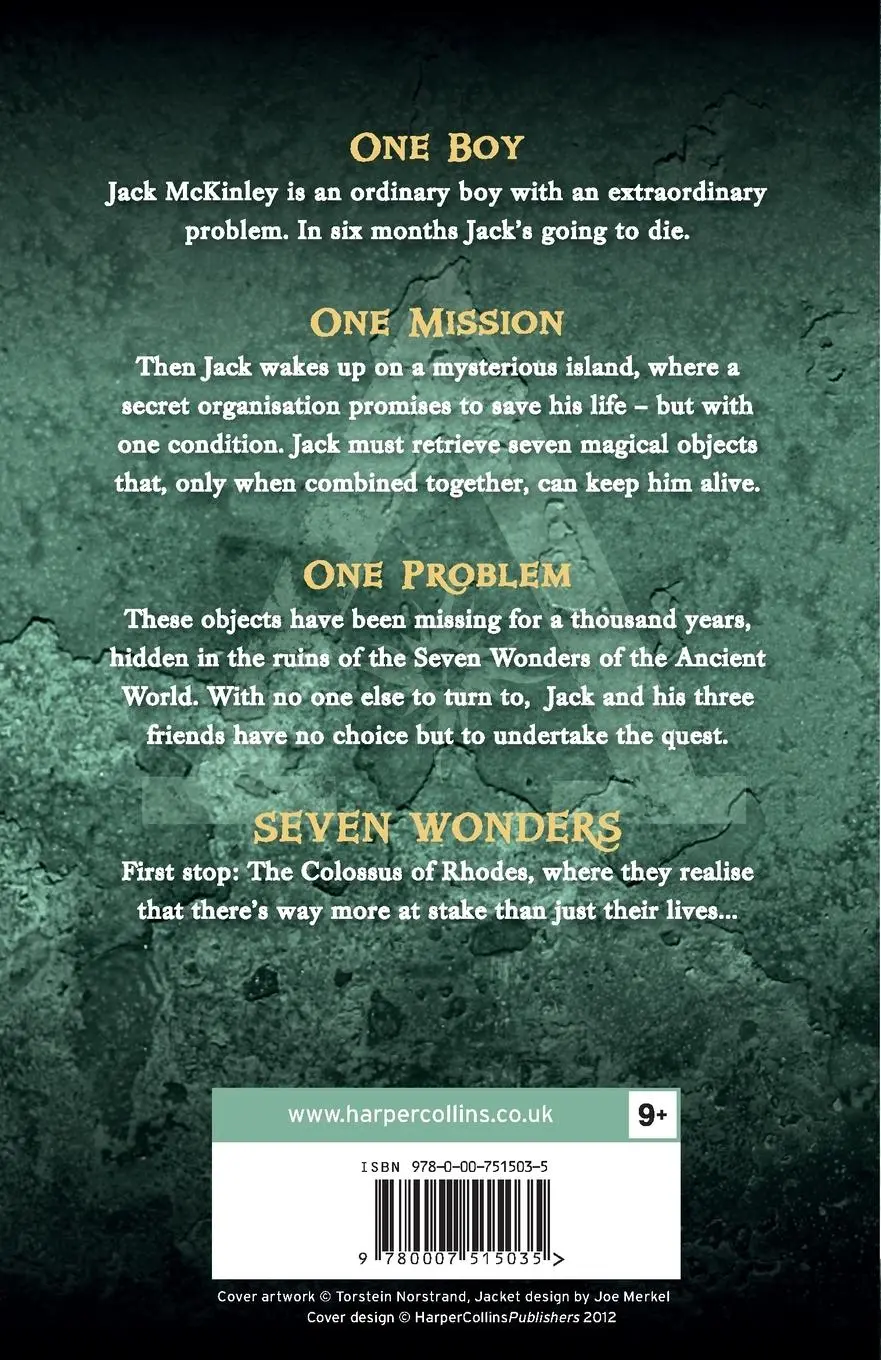 Rückseite: 9780007515035 | The Colossus Rises | Peter Lerangis | Taschenbuch | 348 S. | Englisch