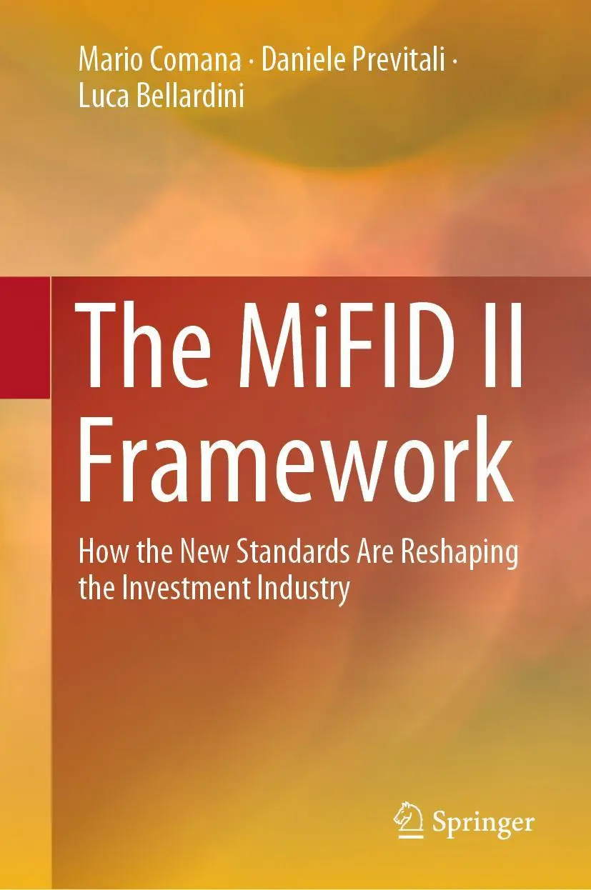 Cover: 9783030125035 | The MiFID II Framework | Mario Comana (u. a.) | Buch | vii | Englisch