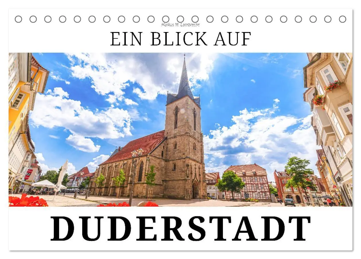 Cover: 9783457535035 | Ein Blick auf Duderstadt (Tischkalender 2026 DIN A5 quer), CALVENDO...