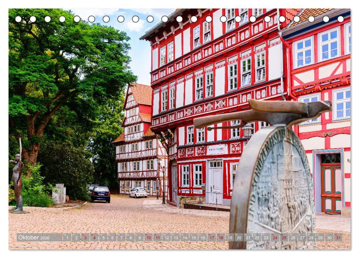 Bild: 9783457535035 | Ein Blick auf Duderstadt (Tischkalender 2026 DIN A5 quer), CALVENDO...