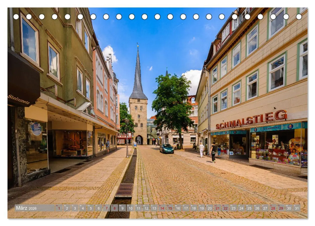Bild: 9783457535035 | Ein Blick auf Duderstadt (Tischkalender 2026 DIN A5 quer), CALVENDO...