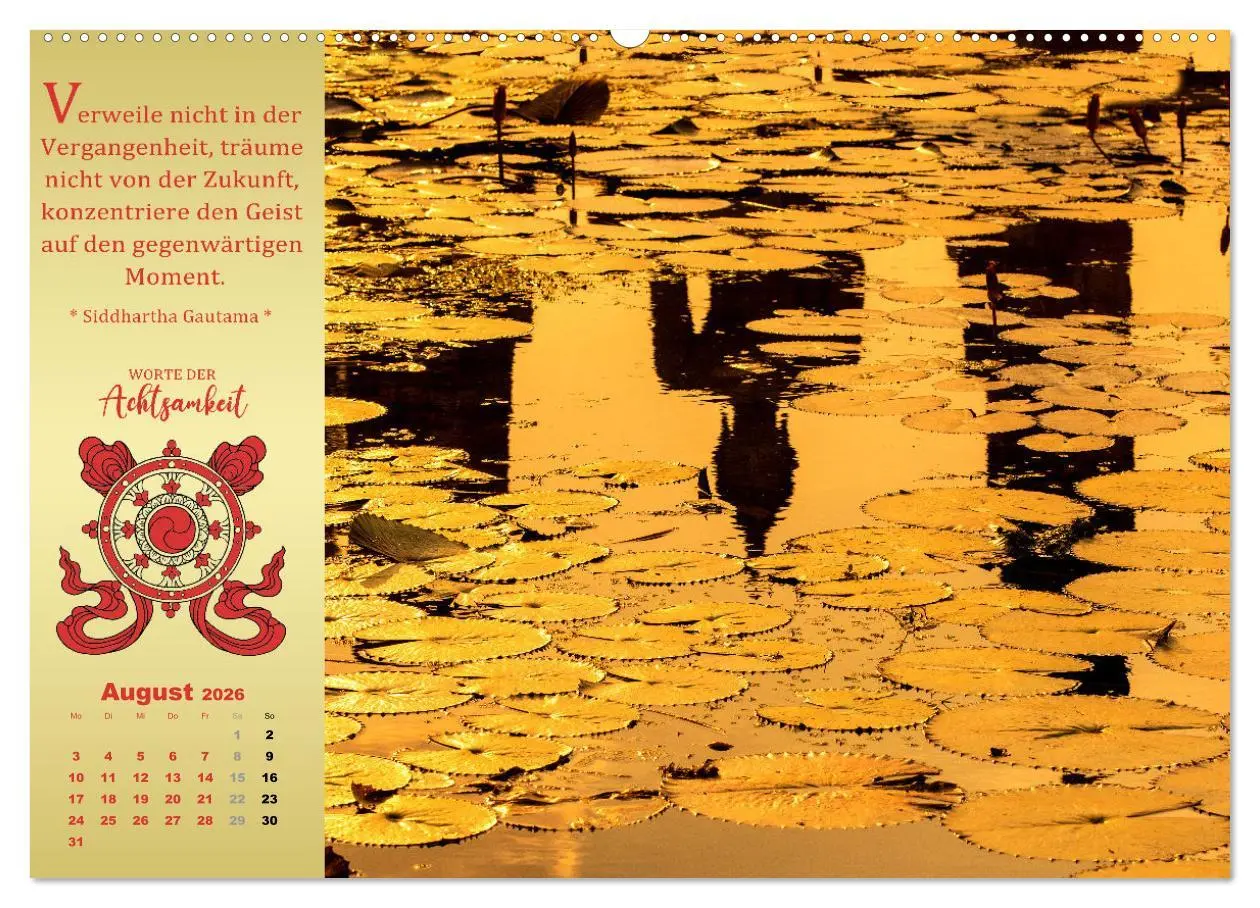 Bild: 9783457915035 | Wege der Achtsamkeit - In der Ruhe liegt die Kraft (Wandkalender...