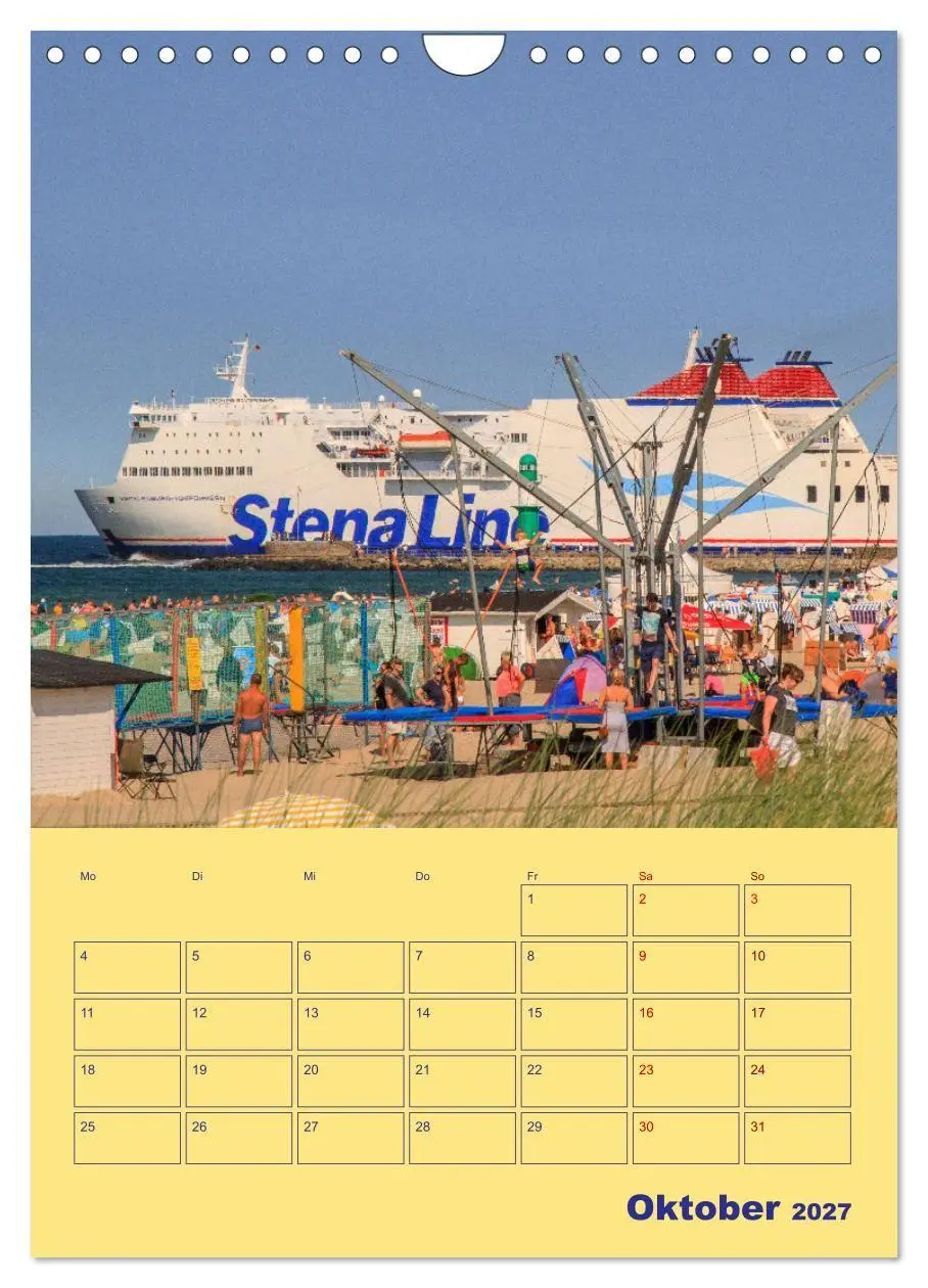 Bild: 9783569335035 | Sehnsuchtsort Warnemünde (Wandkalender 2027 DIN A4 hoch), CALVENDO...