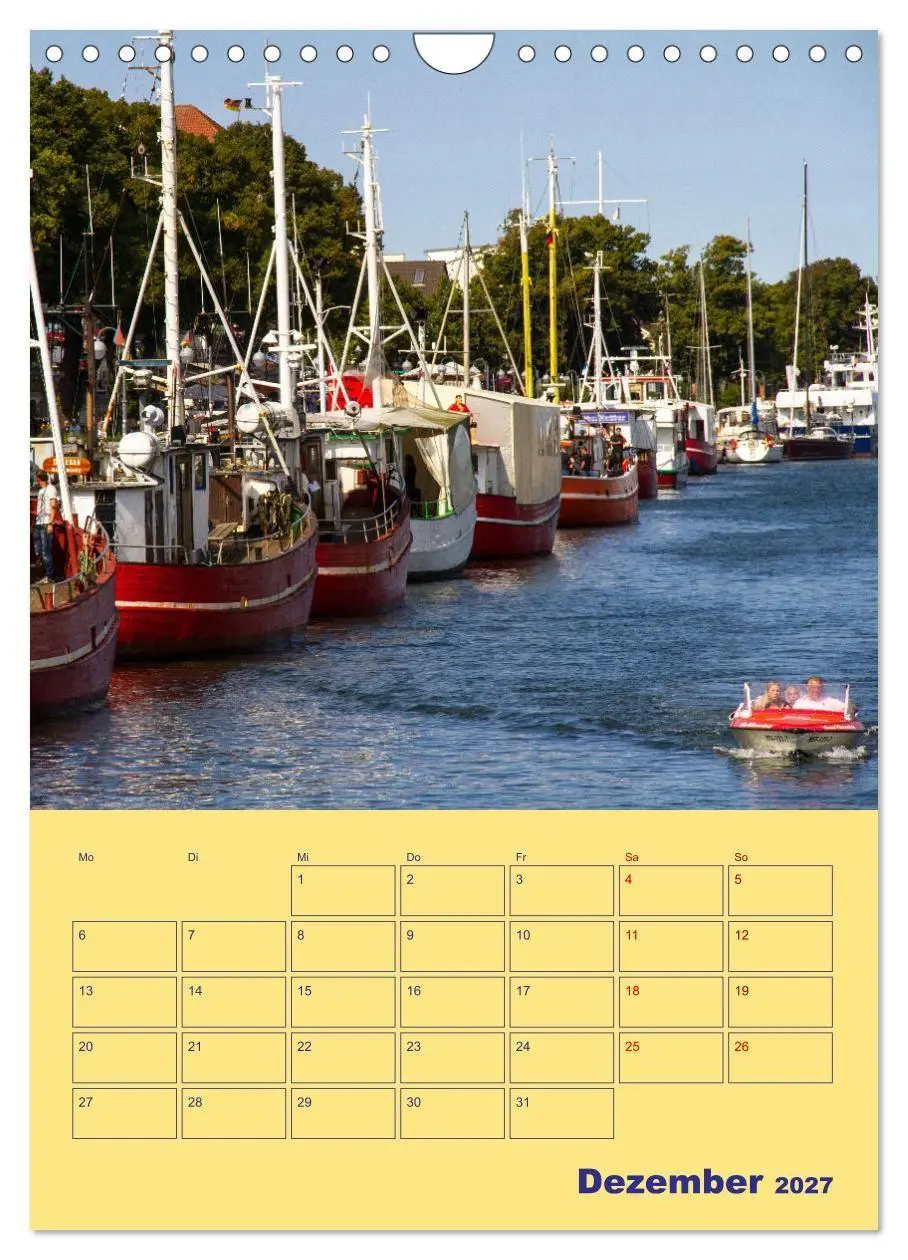 Bild: 9783569335035 | Sehnsuchtsort Warnemünde (Wandkalender 2027 DIN A4 hoch), CALVENDO...