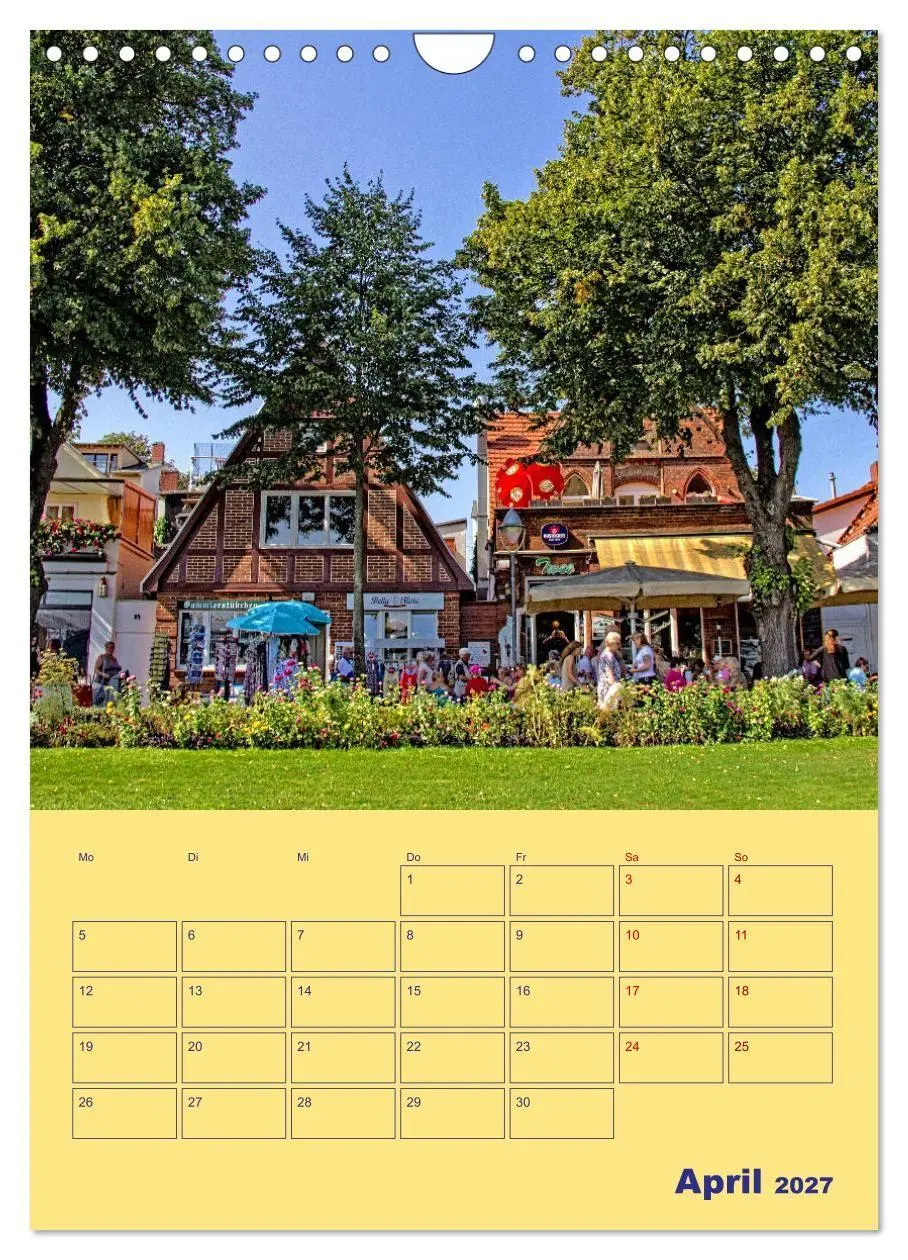 Bild: 9783569335035 | Sehnsuchtsort Warnemünde (Wandkalender 2027 DIN A4 hoch), CALVENDO...