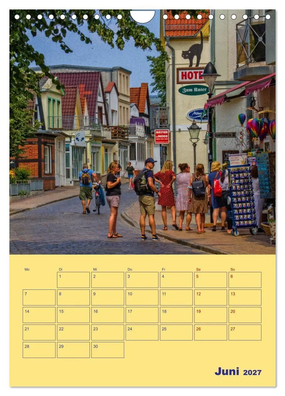 Bild: 9783569335035 | Sehnsuchtsort Warnemünde (Wandkalender 2027 DIN A4 hoch), CALVENDO...