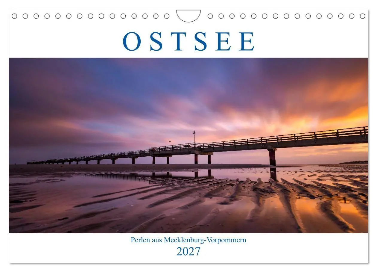 Cover: 9783569575035 | Ostsee - Perlen aus Mecklenburg-Vorpommern (Wandkalender 2027 DIN...