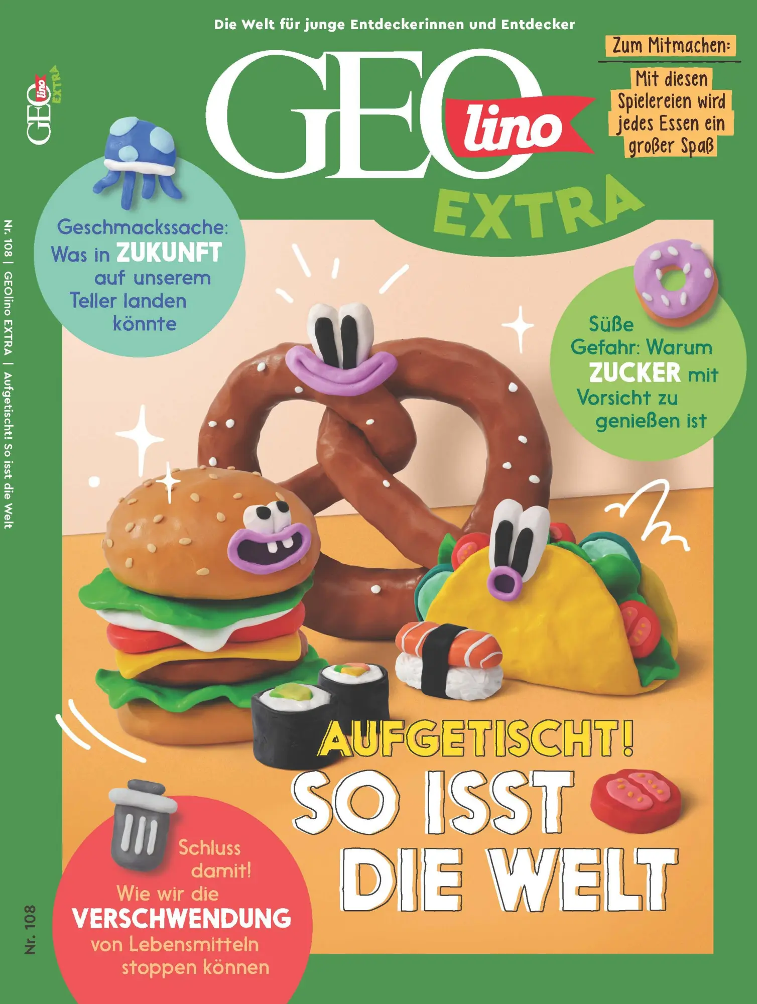 Cover: 9783652015035 | GEOlino extra 108/2024 - So isst die Welt | Juliane van Treeck | Buch