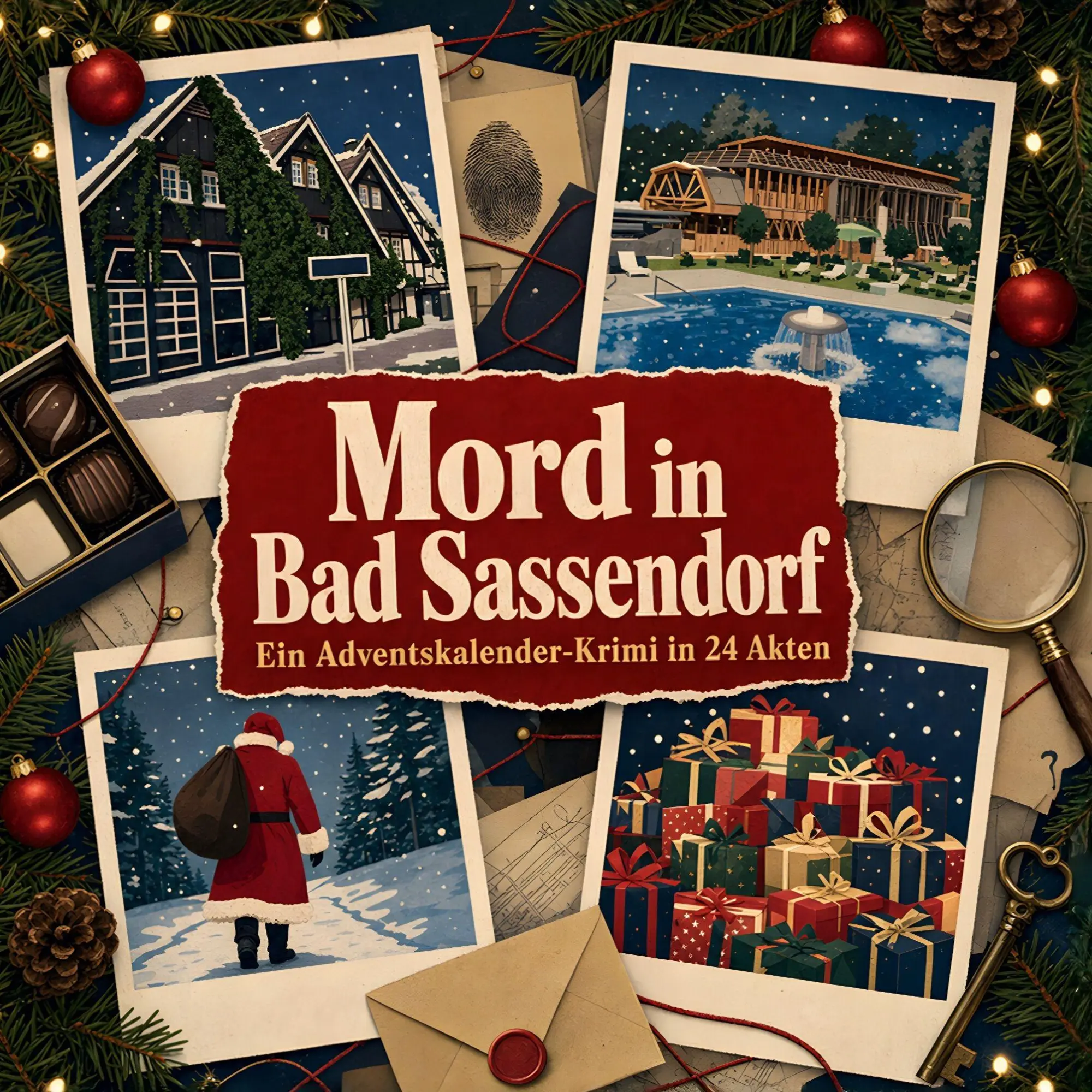 Cover: 9783696125035 | Mord in Bad Sassendorf | Ein Adventskalender-Krimi in 24 Akten | Meier