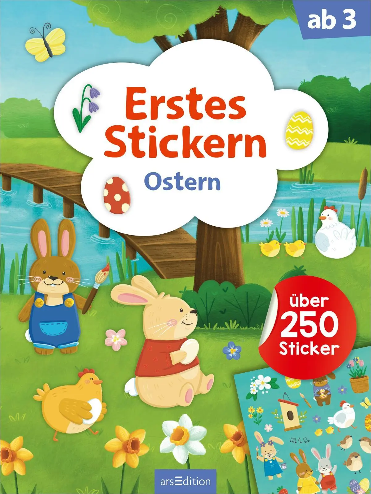 Bild: 9783845855035 | Erstes Stickern - Ostern | Sarah Dietz | Broschüre | 40 S. | Deutsch
