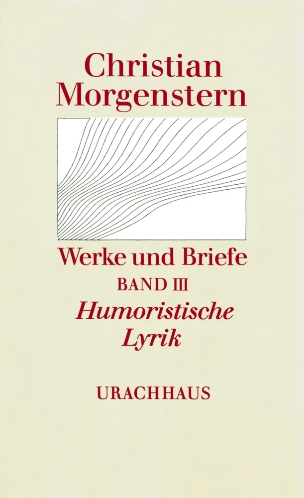 Cover: 9783878385035 | Humoristische Lyrik | Hrsg. v. Maurice Cureau | Christian Morgenstern
