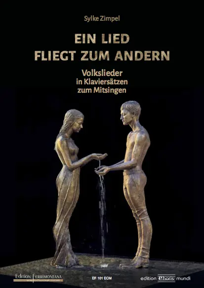 Cover: 9783944925035 | Ein Lied fliegt zum anderen für Klavier (mit Texten, Gesang ad lib)...
