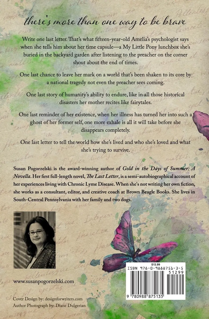 Rückseite: 9780988875135 | The Last Letter | A Novel | Susan Pogorzelski | Taschenbuch | Englisch