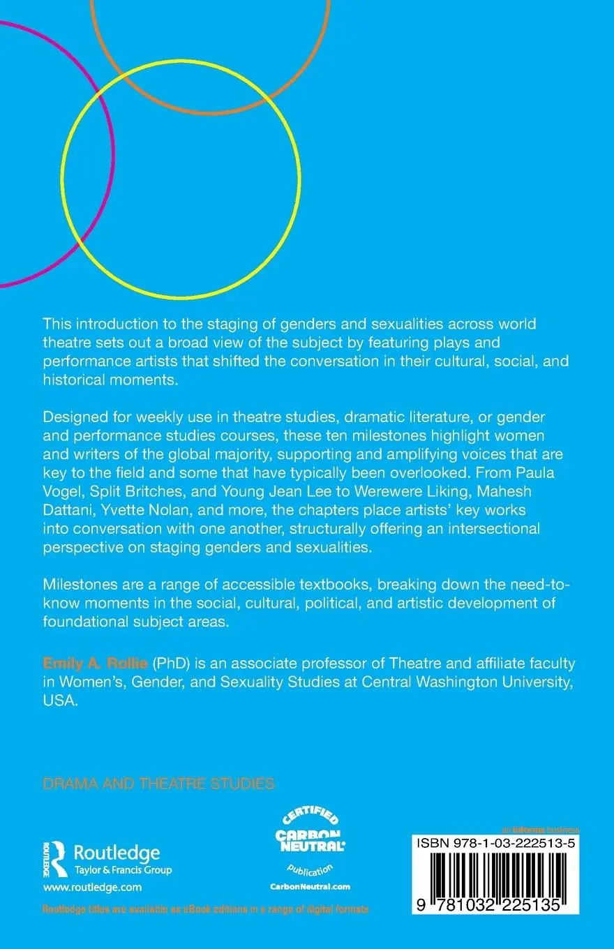Rückseite: 9781032225135 | Milestones in Staging Contemporary Genders and Sexualities | Rollie