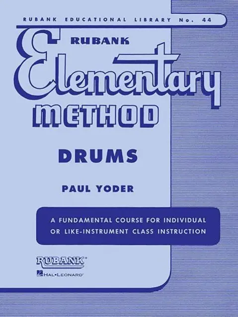 Cover: 9781423445135 | Rubank Elementary Method: Drums | Paul Yoder | Broschüre | Buch | 1994
